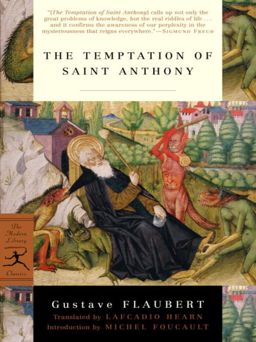 Title details for The Temptation of Saint Anthony by Gustave Flaubert - Wait list